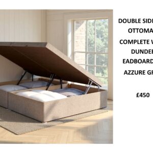Double Side Lift Ottoman with Headboard